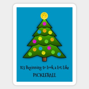 It's Beginning to Look a Lot Like Pickleball Magnet